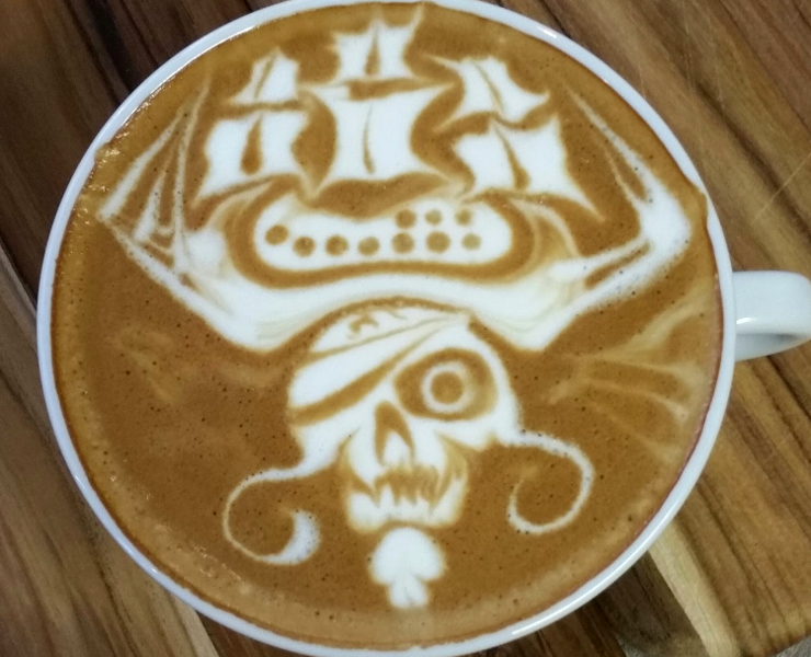 Latte Art Coffee Shop in San Diego